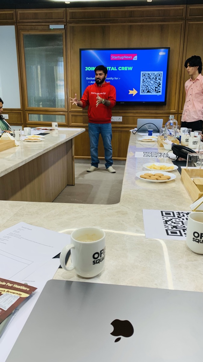 startupnews.fyi Pitching Event Gurgaon